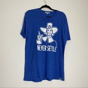 Tipsy Elves Never Settle Tee Blue L